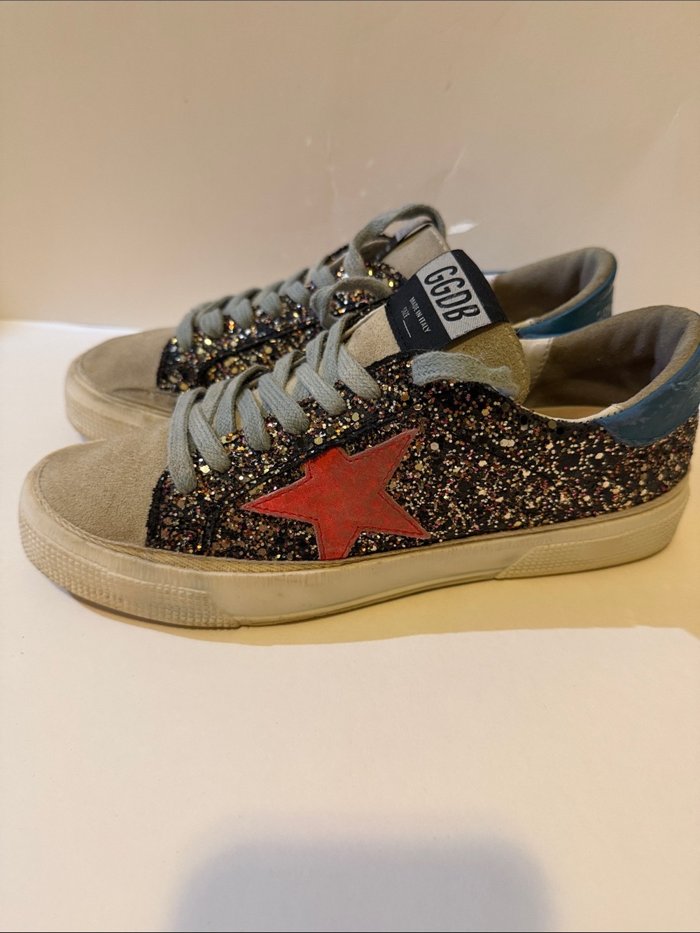 Golden Goose Glitter Sneakers - Picture 3 of 16